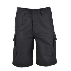 New Mens XXL Army style black prewashed Moleskin Bermuda military shorts